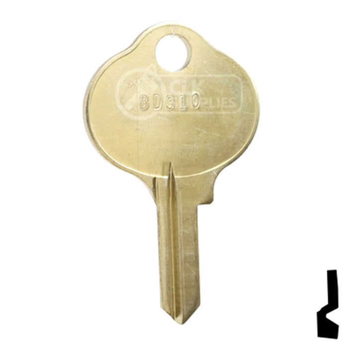 Uncut Key Blank | CCL | BD310 Office Furniture-Mailbox Key Framon Manufacturing Company, Inc