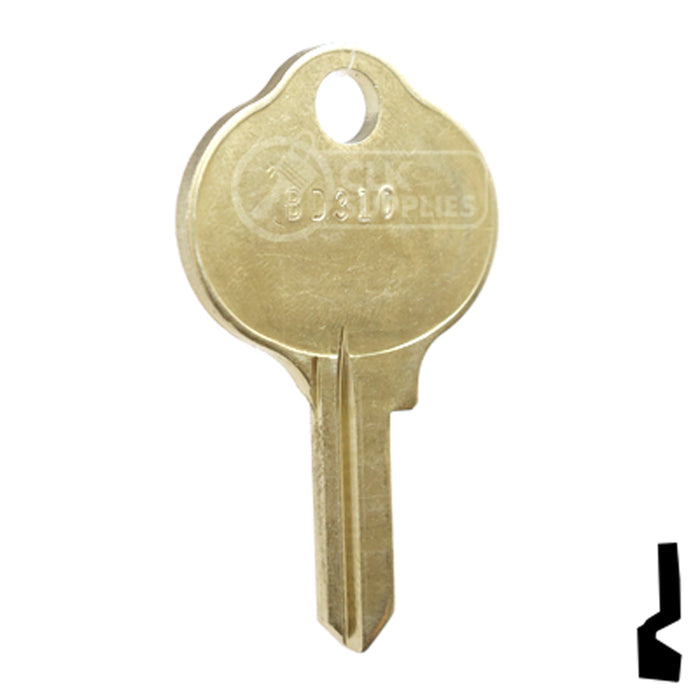 Uncut Key Blank | CCL | BD310 Office Furniture-Mailbox Key Framon Manufacturing Company, Inc