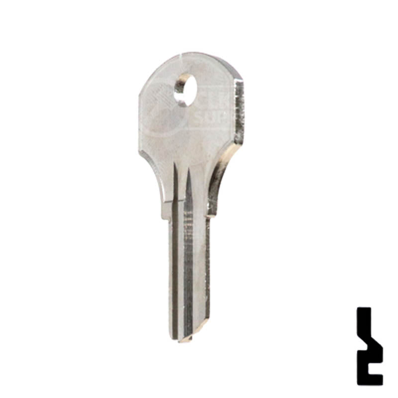 Uncut Key Blank | CCL | SR1000V Office Furniture-Mailbox Key Ilco