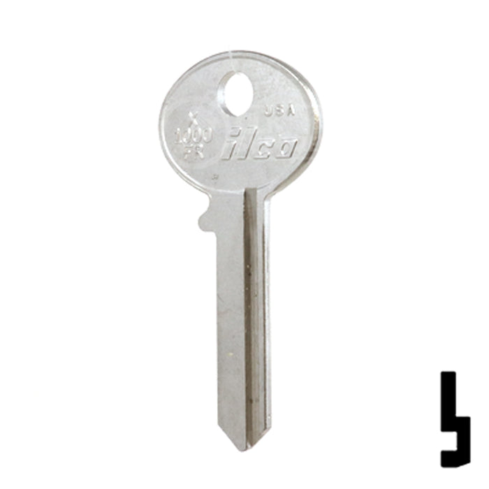 Uncut Key Blank | CCL | X1000FR Office Furniture-Mailbox Key Ilco