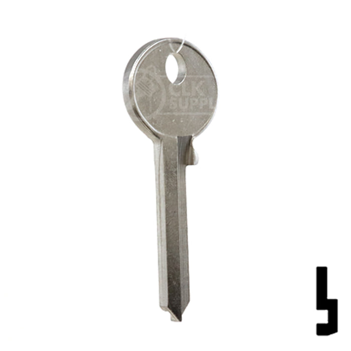 Uncut Key Blank | CCL | X1000FR Office Furniture-Mailbox Key Ilco