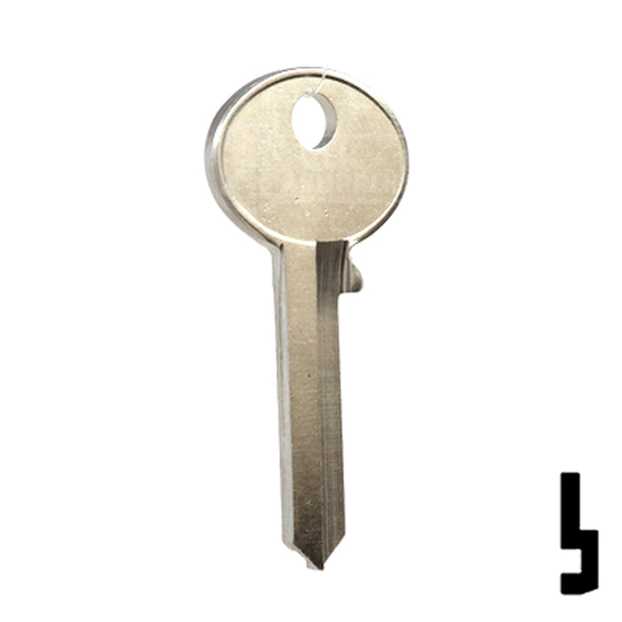 Uncut Key Blank | CCL | X1000FR Office Furniture-Mailbox Key Ilco