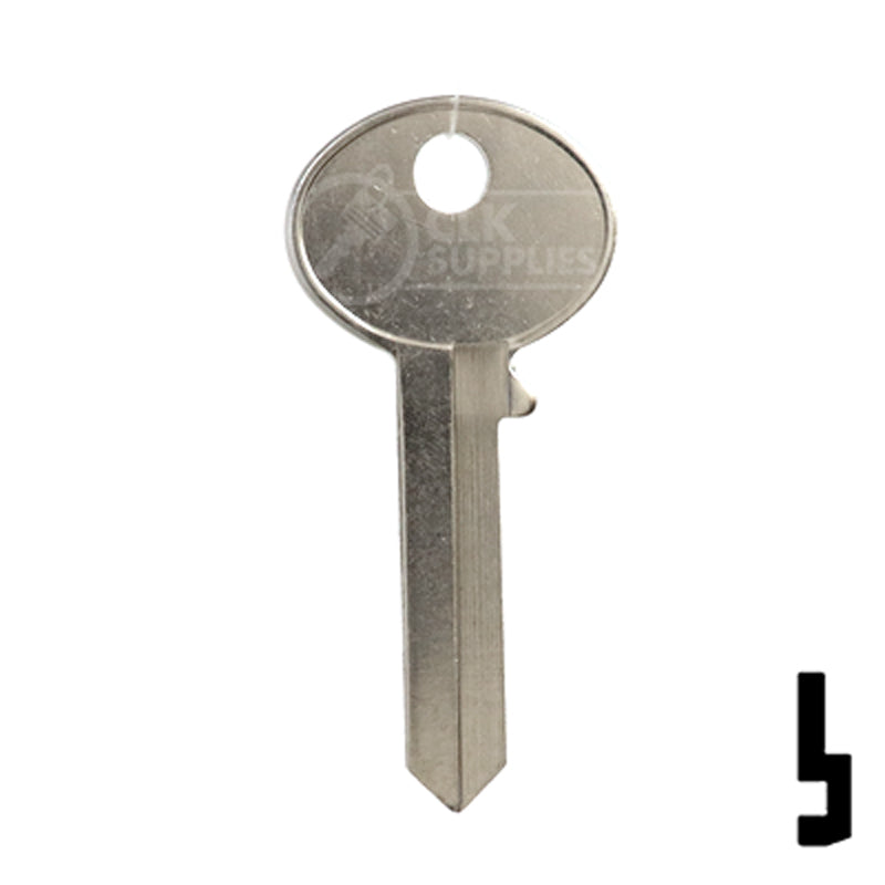 Uncut Key Blank | CCL | X1000FR Office Furniture-Mailbox Key Ilco