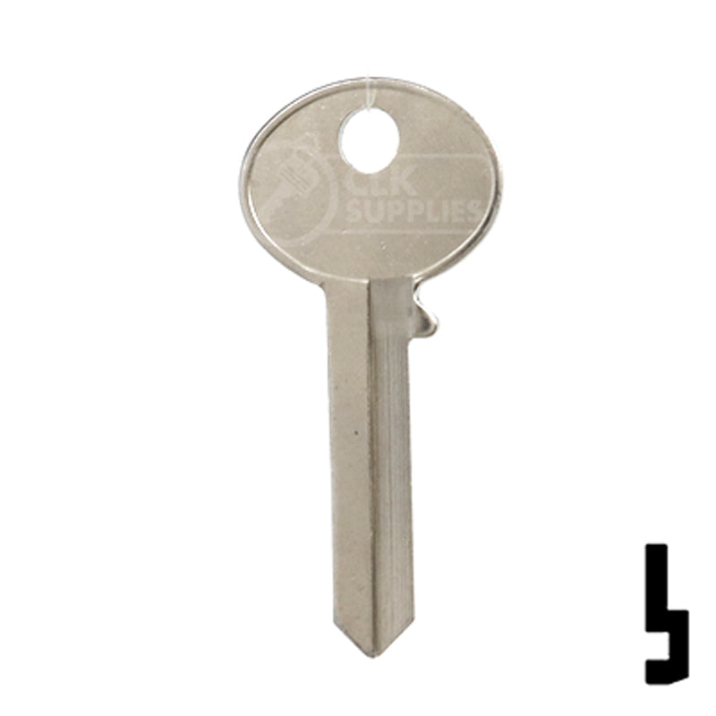 Uncut Key Blank | CCL | X1000FR Office Furniture-Mailbox Key Ilco