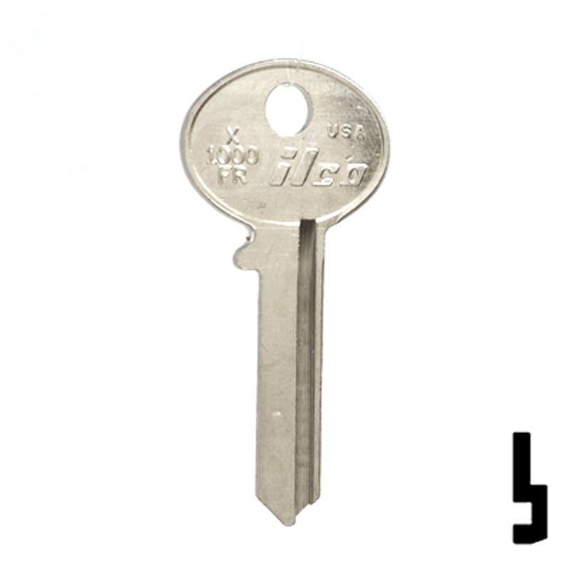 Uncut Key Blank | CCL | X1000FR Office Furniture-Mailbox Key Ilco