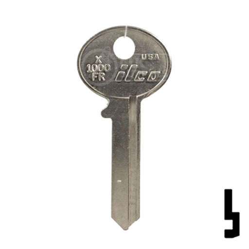 Uncut Key Blank | CCL | X1000FR Office Furniture-Mailbox Key Ilco