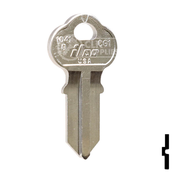 Uncut  Key Blank | Chicago |1041G, CG1 Office Furniture-Mailbox Key Ilco