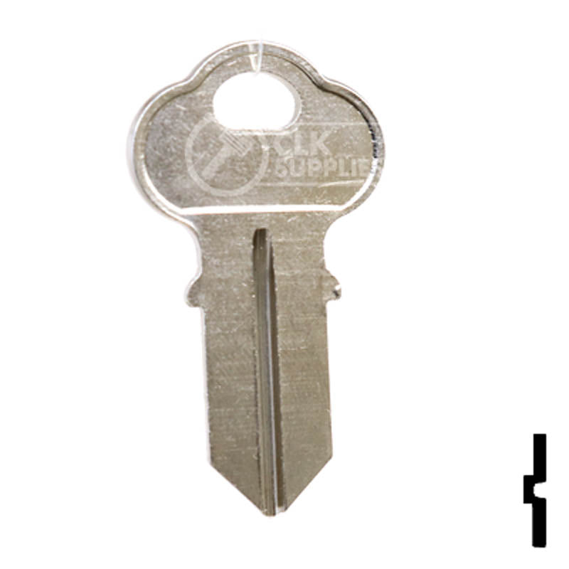 Uncut  Key Blank | Chicago |1041G, CG1 Office Furniture-Mailbox Key Ilco