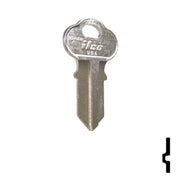 Uncut Key Blank | Chicago | 1041GR Office Furniture-Mailbox Key JMA USA