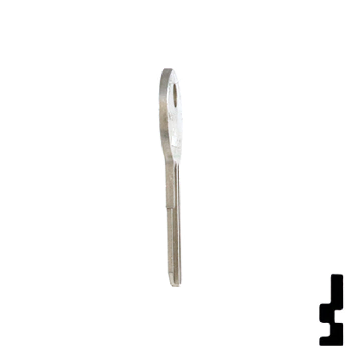 Uncut Key Blank | Chicago | 1041TR Office Furniture-Mailbox Key Ilco