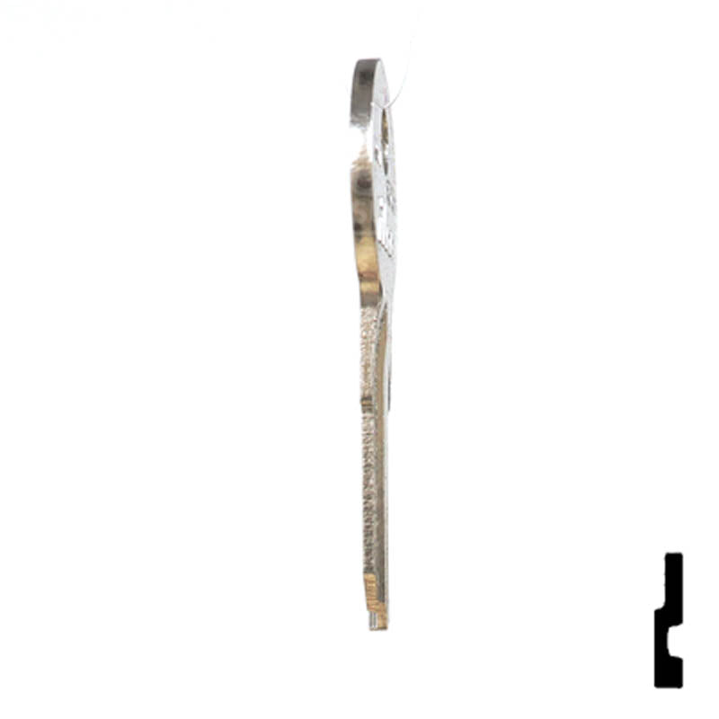 Uncut Key Blank | Chicago | 1041X Office Furniture-Mailbox Key Ilco