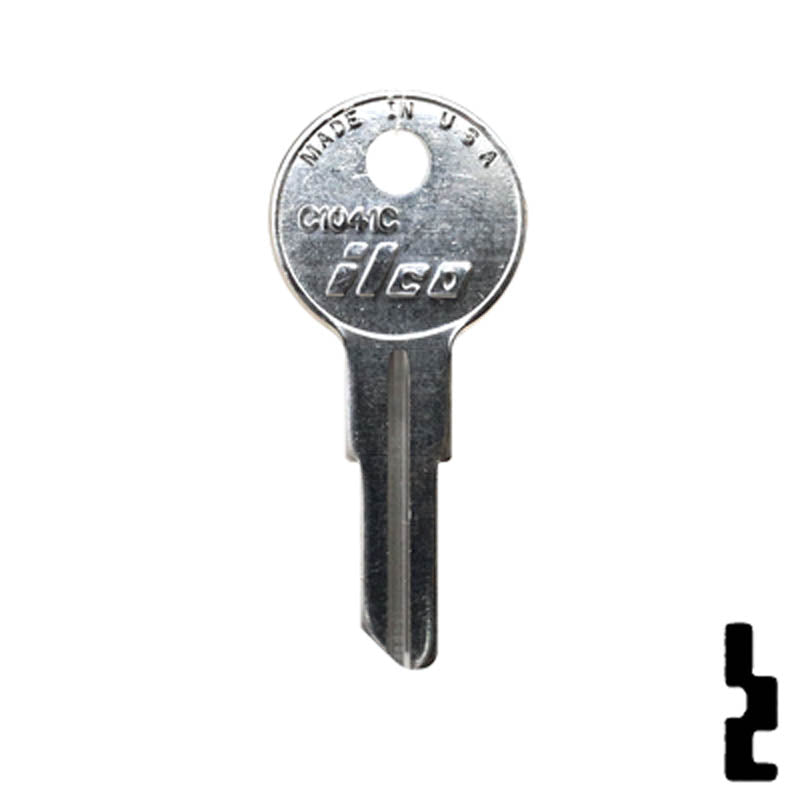 Uncut Key Blank | Chicago | C1041C Office Furniture-Mailbox Key Ilco