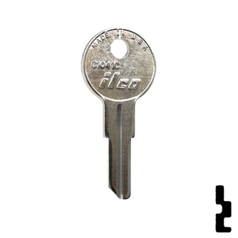 Uncut Key Blank | Chicago | C1041C Office Furniture-Mailbox Key Ilco