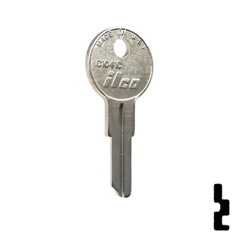 Uncut Key Blank | Chicago | C1041C Office Furniture-Mailbox Key Ilco