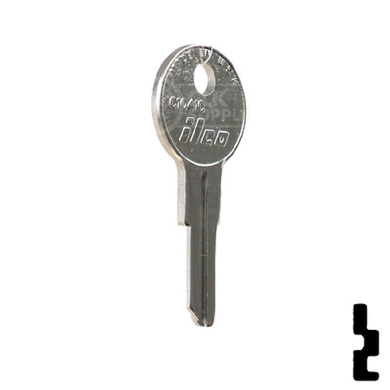 Uncut Key Blank | Chicago | C1041C Office Furniture-Mailbox Key Ilco