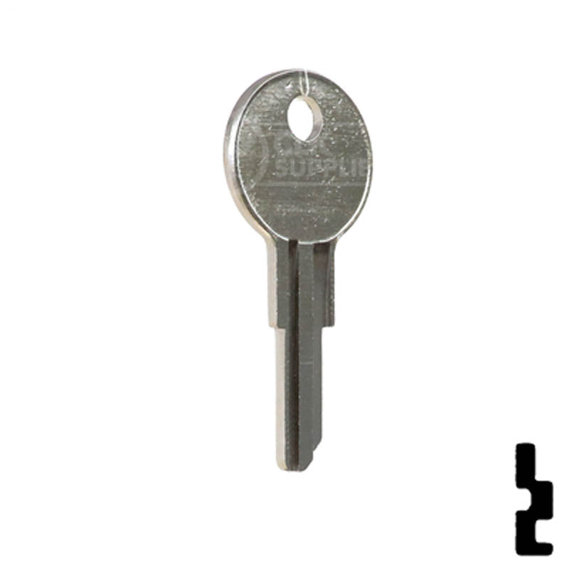 Uncut Key Blank | Chicago | C1041C Office Furniture-Mailbox Key Ilco