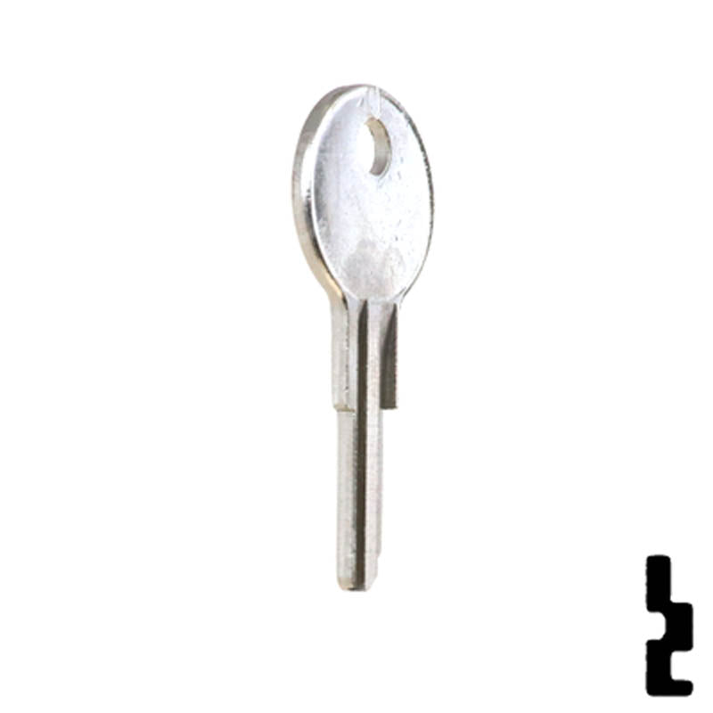 Uncut Key Blank | Chicago | C1041C Office Furniture-Mailbox Key Ilco