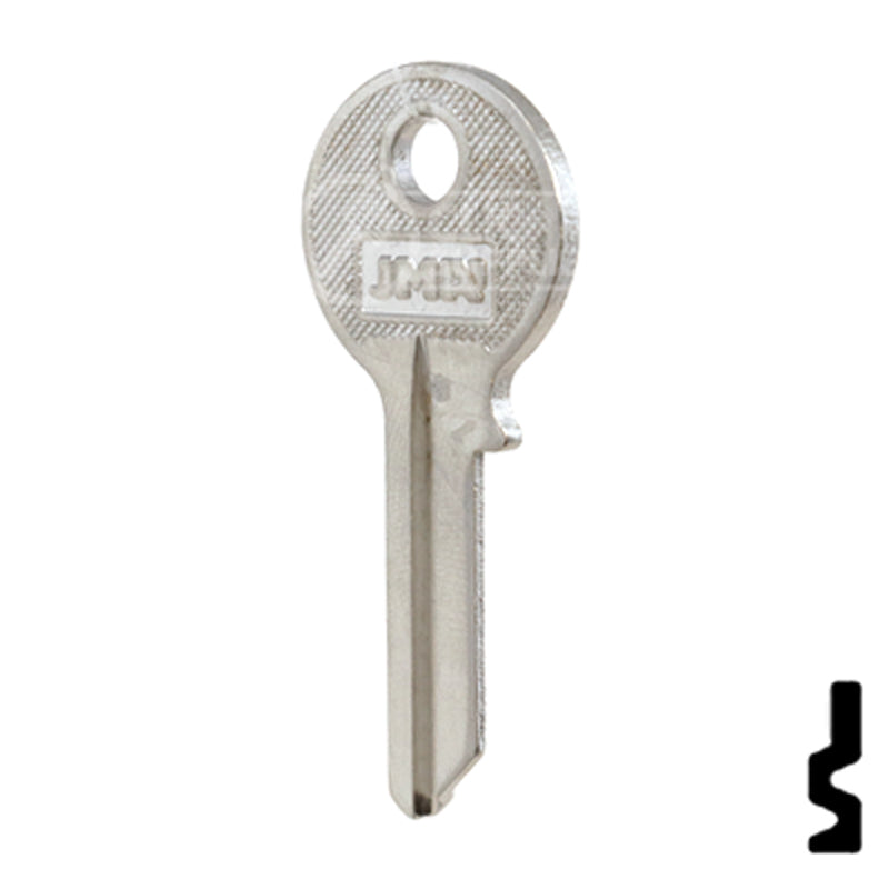 Uncut Key Blank | Chicago, CCL | CG18,C1041R Office Furniture-Mailbox Key JMA USA