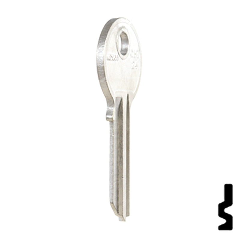 Uncut Key Blank | Chicago, CCL | CG18,C1041R Office Furniture-Mailbox Key JMA USA