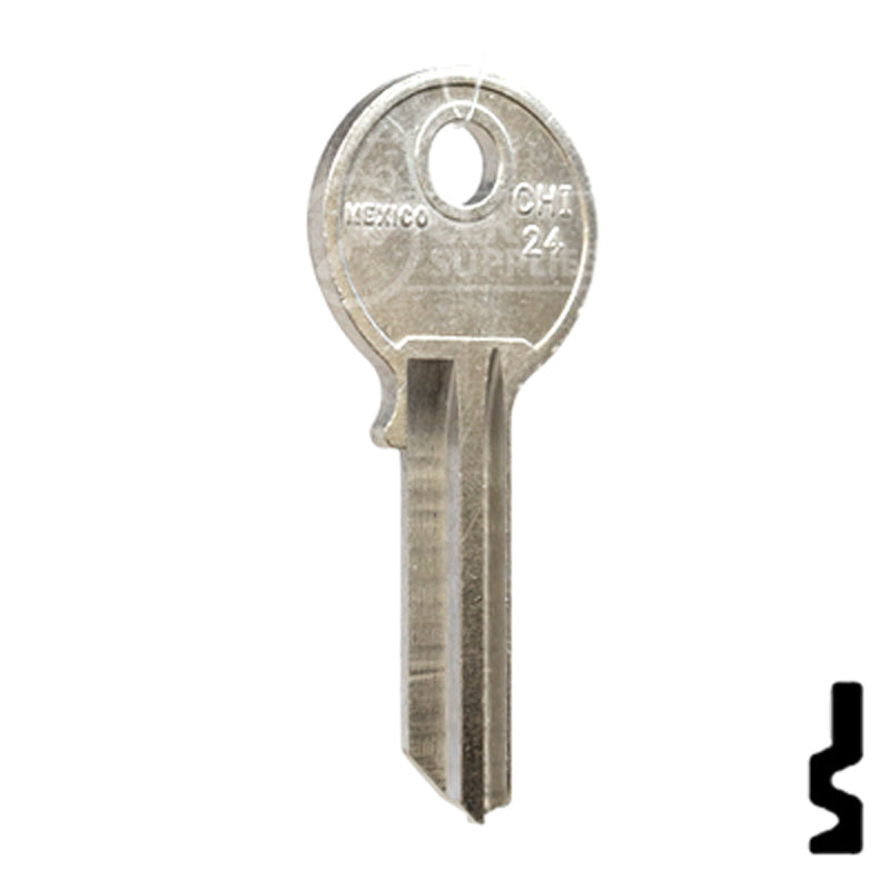 Uncut Key Blank | Chicago, CCL | CG18,C1041R Office Furniture-Mailbox Key JMA USA