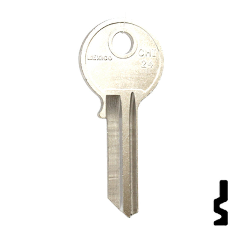 Uncut Key Blank | Chicago, CCL | CG18,C1041R Office Furniture-Mailbox Key JMA USA