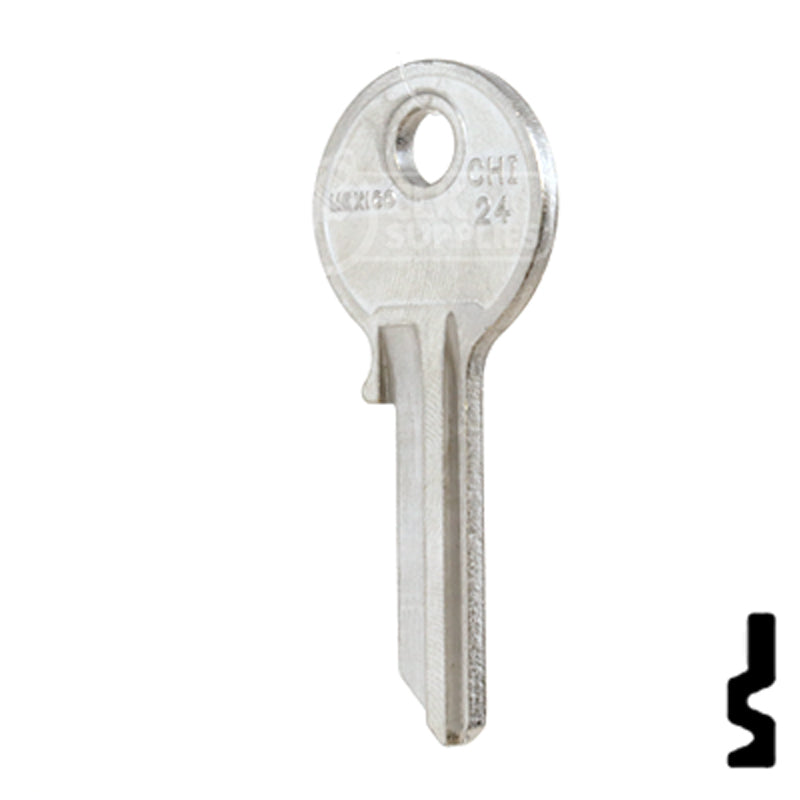 Uncut Key Blank | Chicago, CCL | CG18,C1041R Office Furniture-Mailbox Key JMA USA