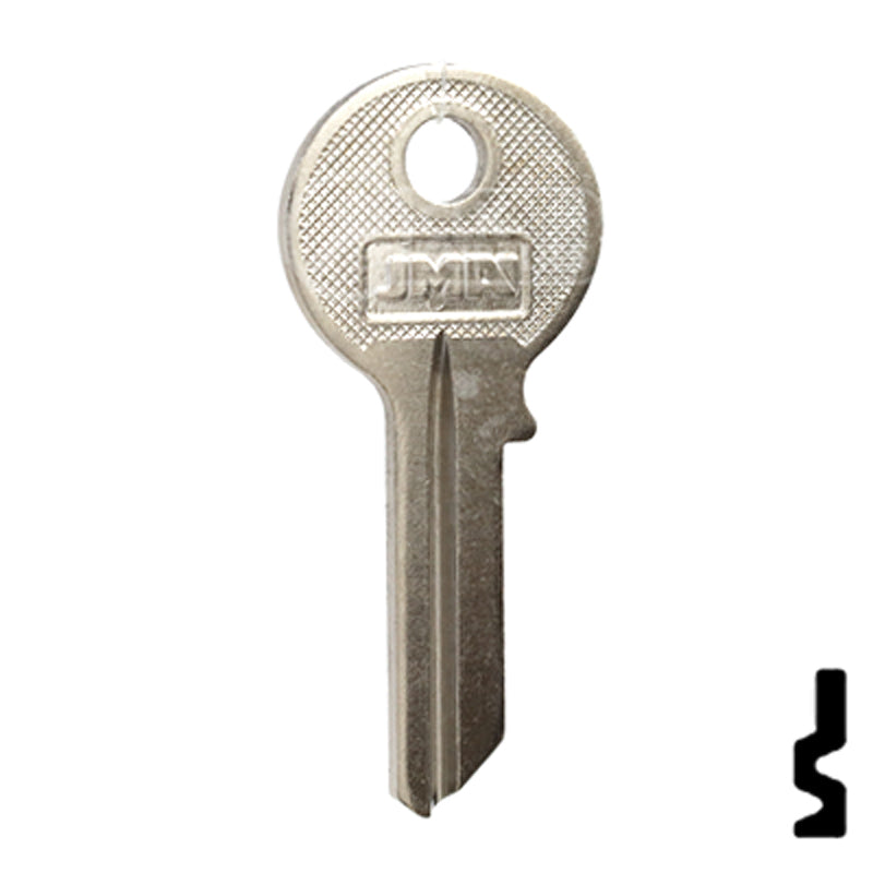 Uncut Key Blank | Chicago, CCL | CG18,C1041R Office Furniture-Mailbox Key JMA USA