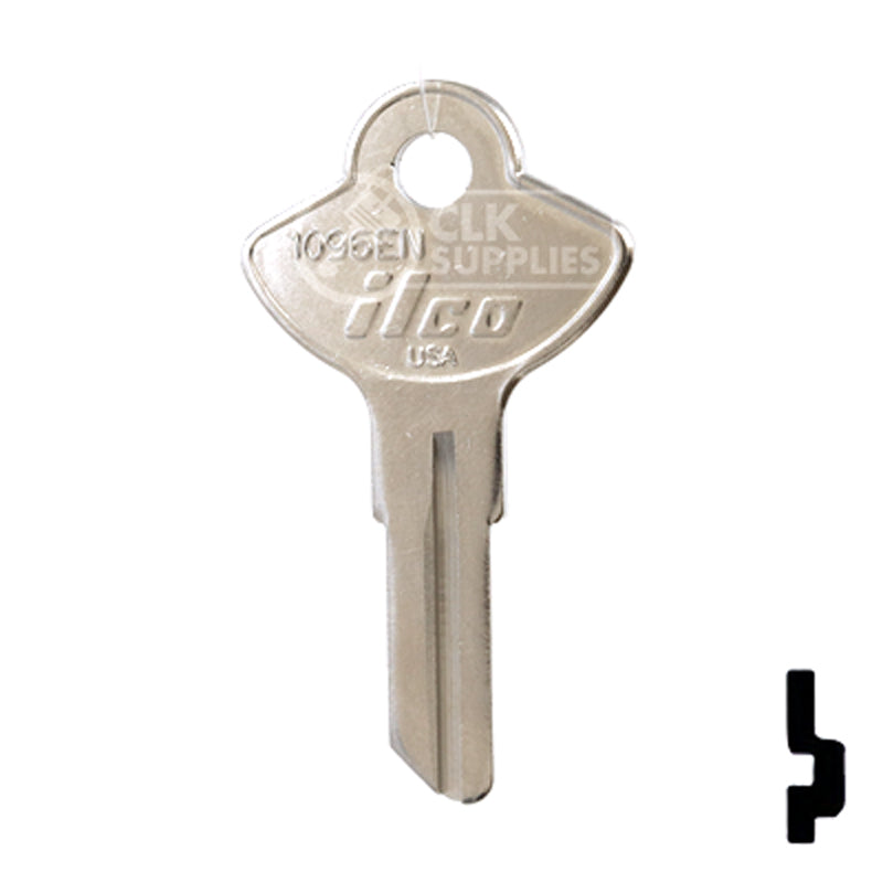 Uncut Key Blank | Chicago, Elgin | 1096EN Office Furniture-Mailbox Key Ilco