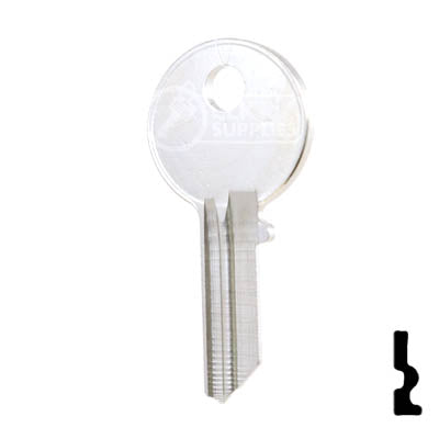 Uncut Key Blank | Chicago | SC1041SR Office Furniture-Mailbox Key Ilco