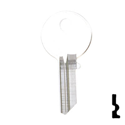 Uncut Key Blank | Chicago | SC1041SR Office Furniture-Mailbox Key Ilco