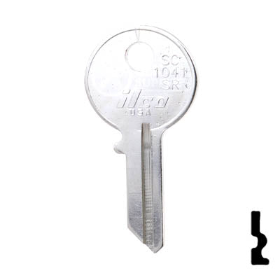 Uncut Key Blank | Chicago | SC1041SR Office Furniture-Mailbox Key Ilco