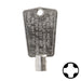 Uncut Key Blank | CompX, National | BD102 Office Furniture-Mailbox Key Framon Manufacturing Company, Inc