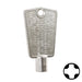 Uncut Key Blank | CompX, National | BD102 Office Furniture-Mailbox Key Framon Manufacturing Company, Inc