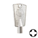 Uncut Key Blank | CompX, National | BD102 Office Furniture-Mailbox Key Framon Manufacturing Company, Inc