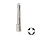 Uncut Key Blank | CompX, National | BD102 Office Furniture-Mailbox Key Framon Manufacturing Company, Inc