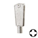 Uncut Key Blank | CompX, National | BD102 Office Furniture-Mailbox Key Framon Manufacturing Company, Inc