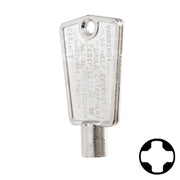 Uncut Key Blank | CompX, National | BD102 Office Furniture-Mailbox Key Framon Manufacturing Company, Inc
