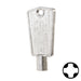 Uncut Key Blank | CompX, National | BD102 Office Furniture-Mailbox Key Framon Manufacturing Company, Inc