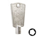 Uncut Key Blank | CompX, National | BD104 Office Furniture-Mailbox Key Framon Manufacturing Company, Inc