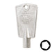 Uncut Key Blank | CompX, National | BD104 Office Furniture-Mailbox Key Framon Manufacturing Company, Inc