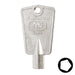 Uncut Key Blank | CompX, National | BD104 Office Furniture-Mailbox Key Framon Manufacturing Company, Inc