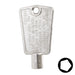 Uncut Key Blank | CompX, National | BD104 Office Furniture-Mailbox Key Framon Manufacturing Company, Inc