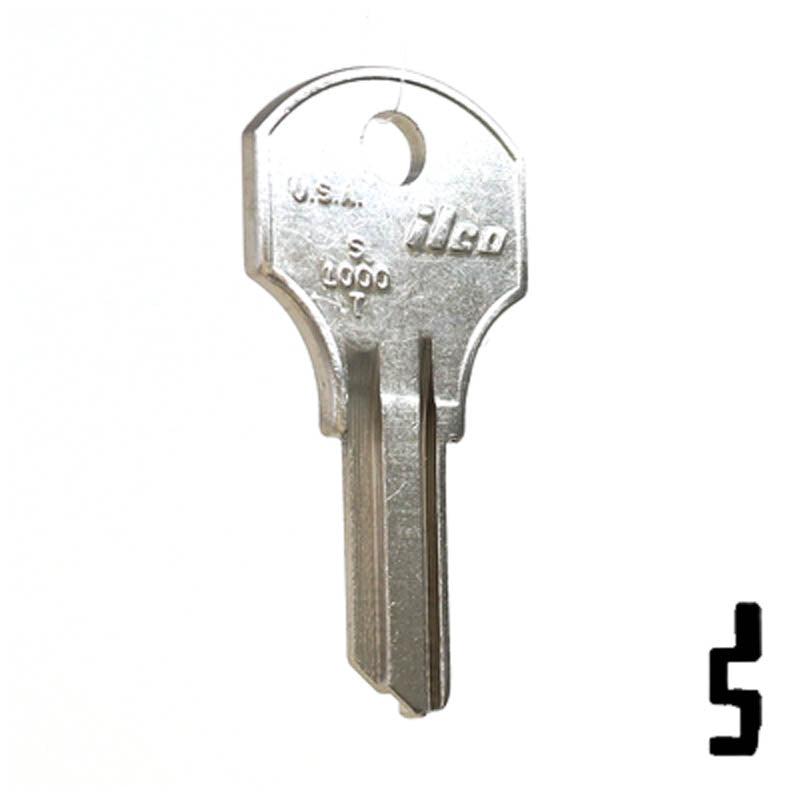 Uncut Key Blank | Corbin, CCL | S1000T Office Furniture-Mailbox Key Ilco
