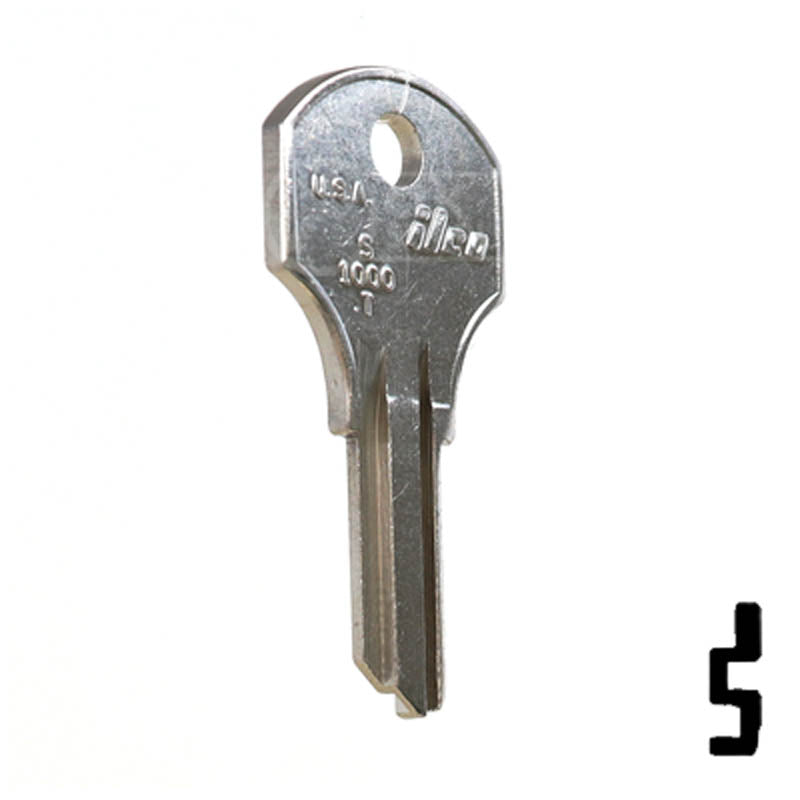 Uncut Key Blank | Corbin, CCL | S1000T Office Furniture-Mailbox Key Ilco
