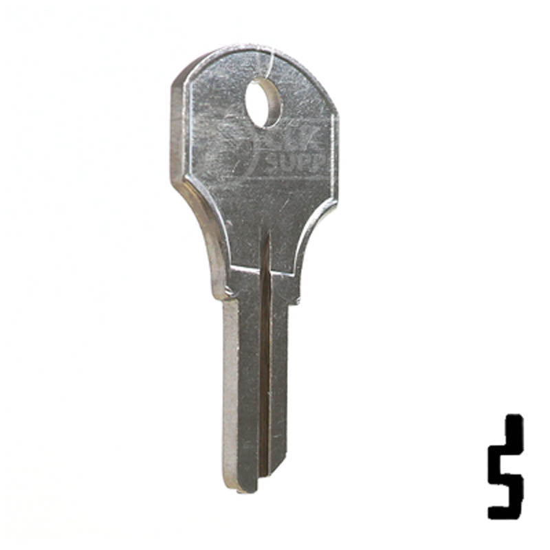Uncut Key Blank | Corbin, CCL | S1000T Office Furniture-Mailbox Key Ilco