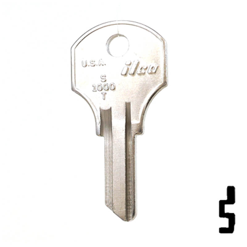 Uncut Key Blank | Corbin, CCL | S1000T Office Furniture-Mailbox Key Ilco
