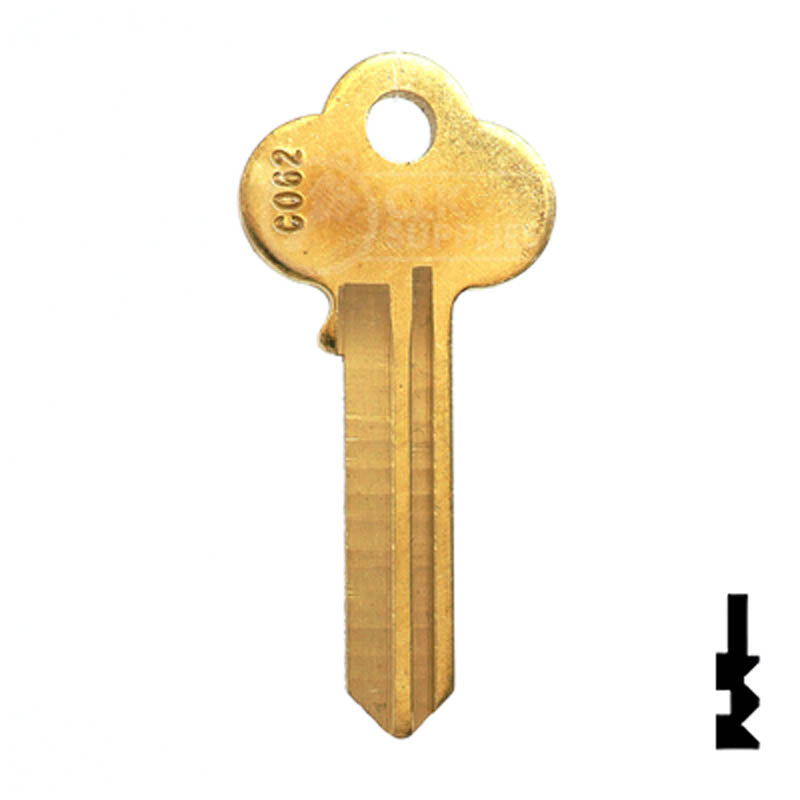 Uncut Key Blank | Corbin | CO62 Office Furniture-Mailbox Key JMA USA