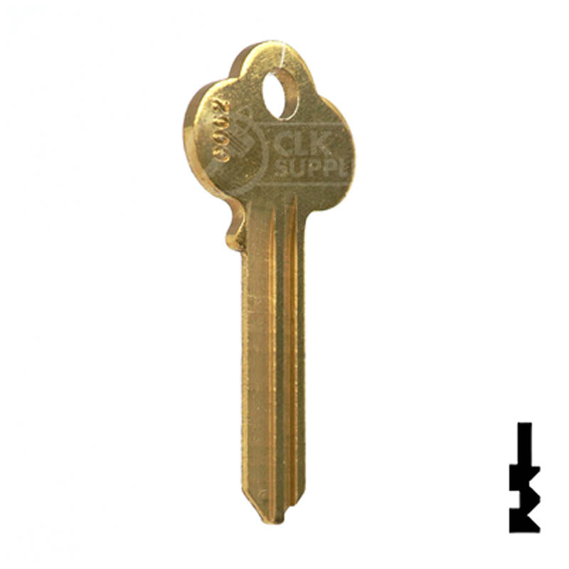 Uncut Key Blank | Corbin | CO62 Office Furniture-Mailbox Key JMA USA