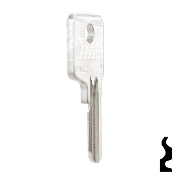 Uncut Key Blank | Dominion | DM21 Office Furniture-Mailbox Key Ilco