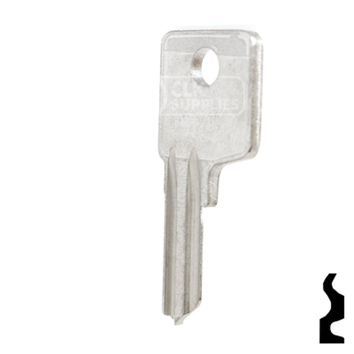 Uncut Key Blank | Dominion | DM21 Office Furniture-Mailbox Key Ilco